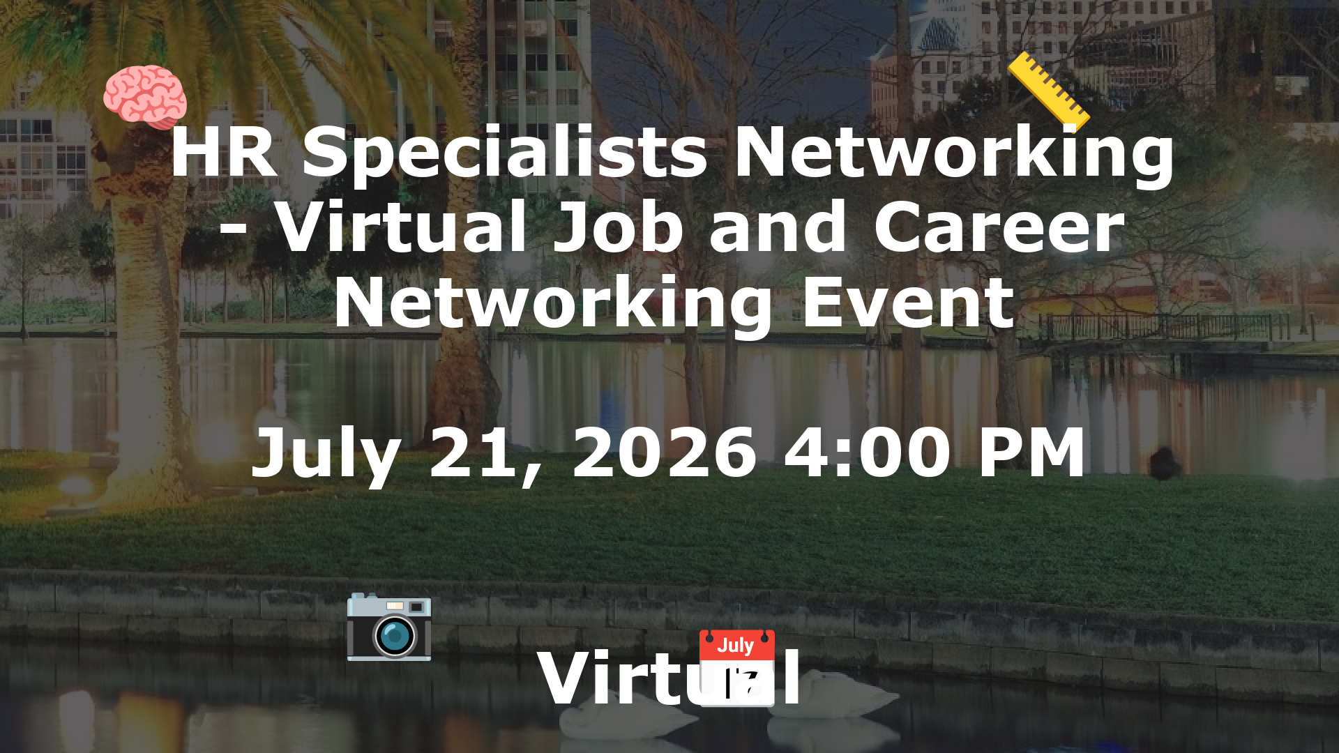 HR Specialists Networking - Virtual Job and Career Networking Event event image